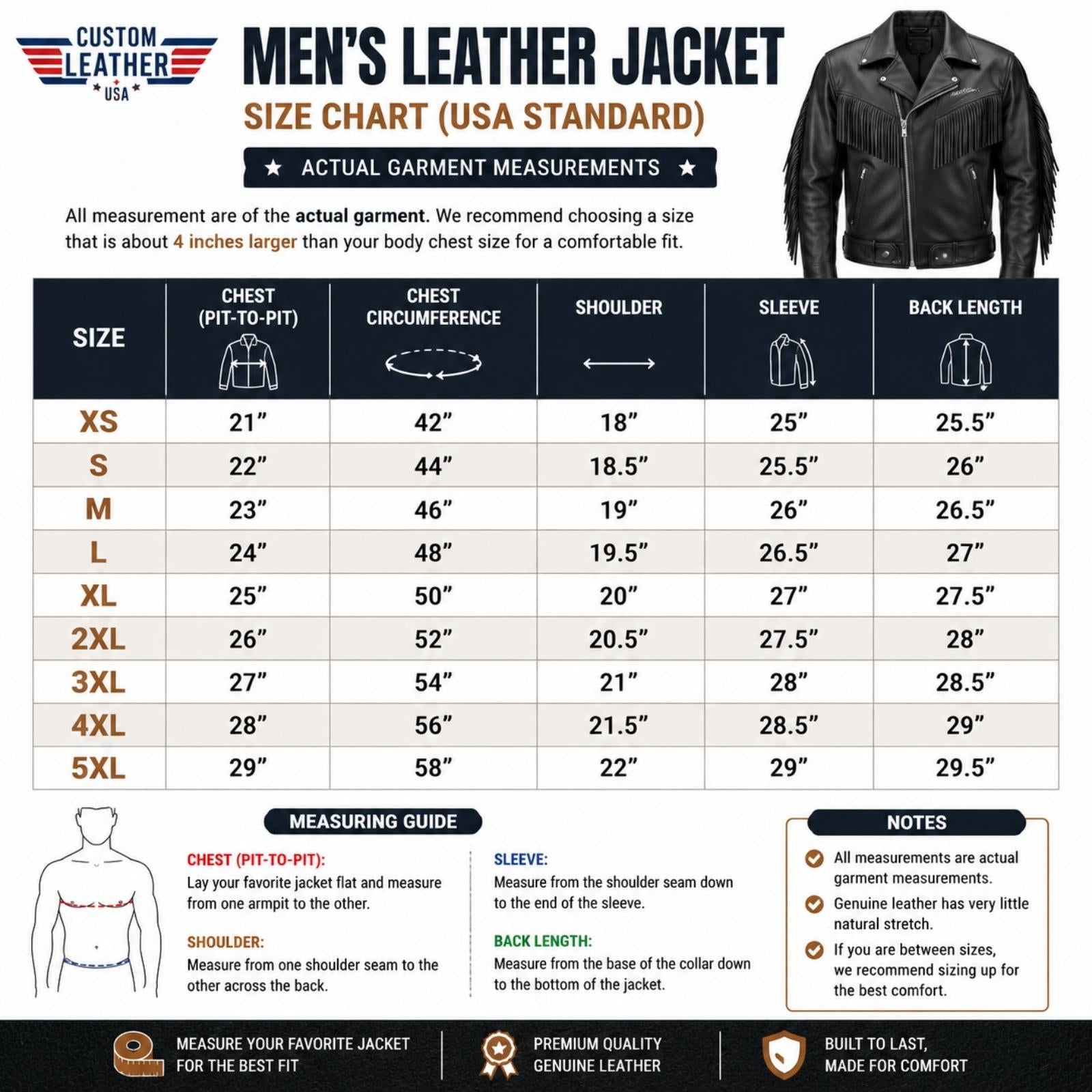Men's Black Western Fringe Leather Biker Jacket – Genuine Leather Cowboy Jacket